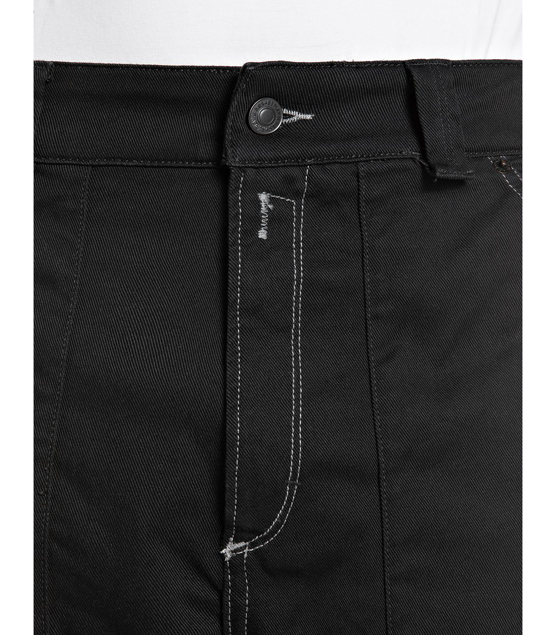 ワイドフィットARLON ブラックデザインデニム 詳細画像 ブラック 5